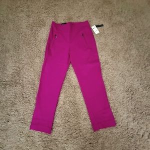 INC pull on crop Magenta Flame